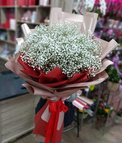 Букет цветов из: Гипсофила в Луковской
