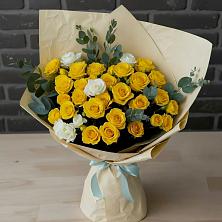 Букет цветов из:  Розы в Луковской