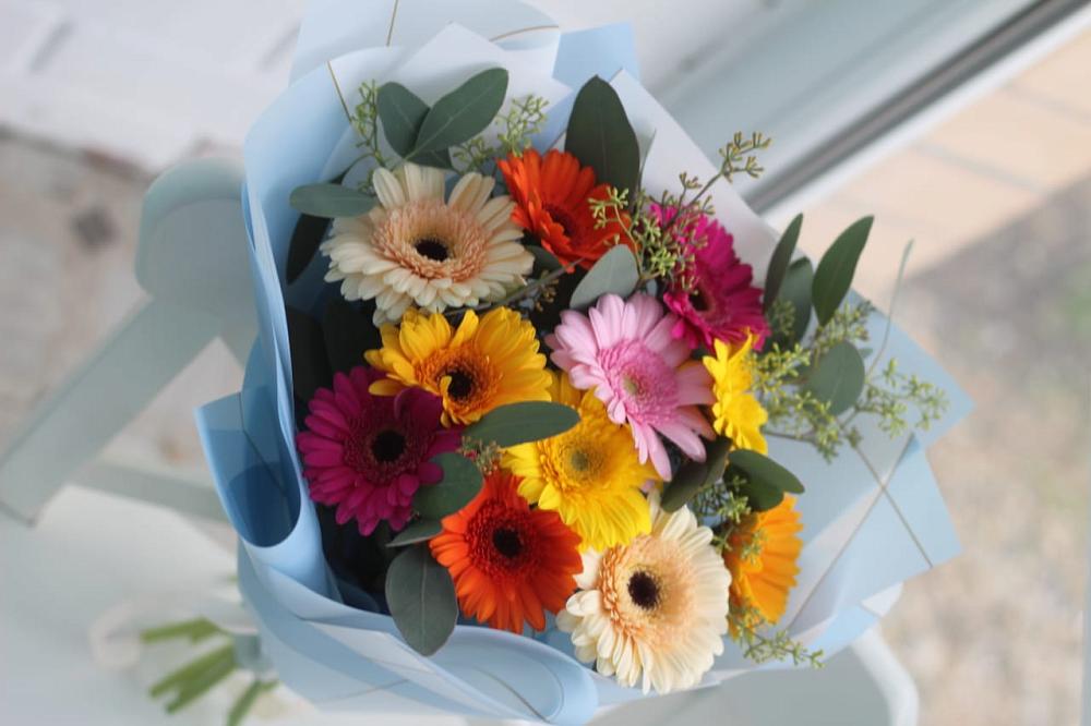 Букет цветов из: Герберы в Луковской