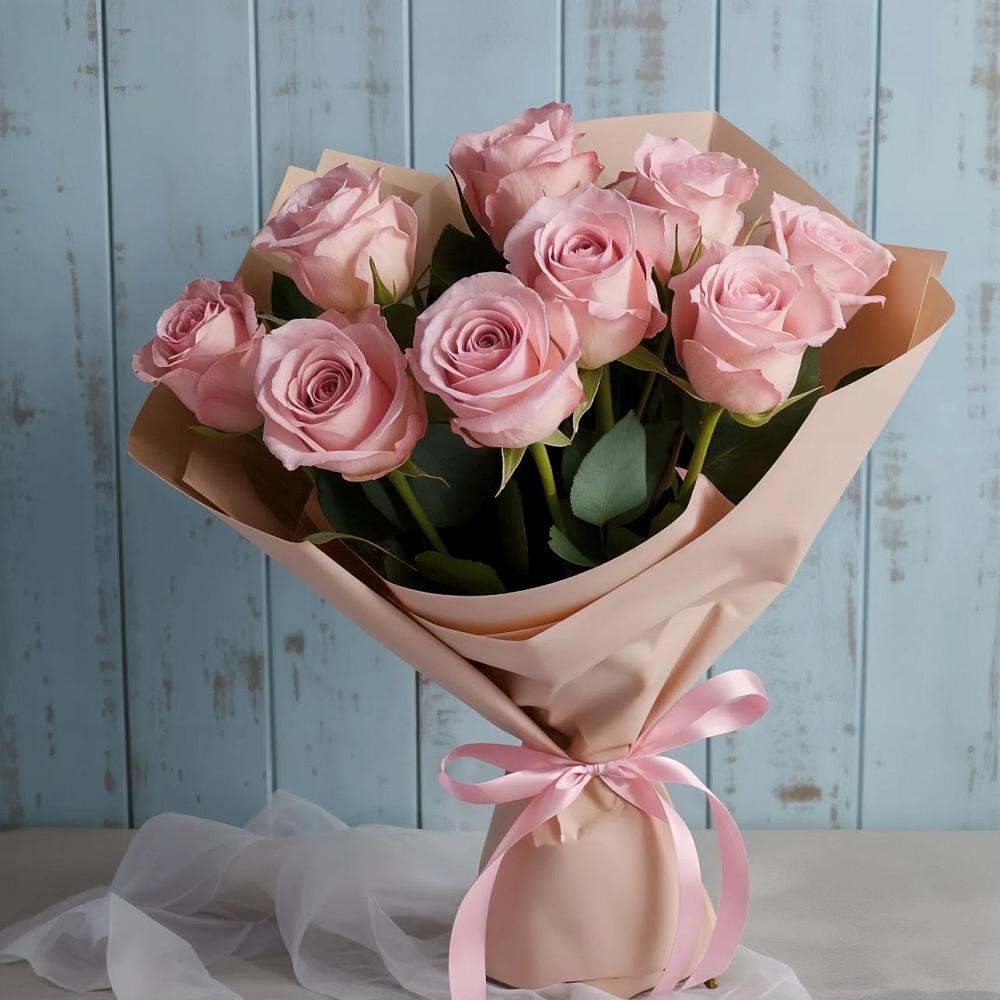 Букет цветов из: Розы в Луковской