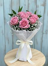 Букет цветов из:  Розы в Луковской