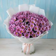 Букет цветов из:  Хризантемы в Луковской