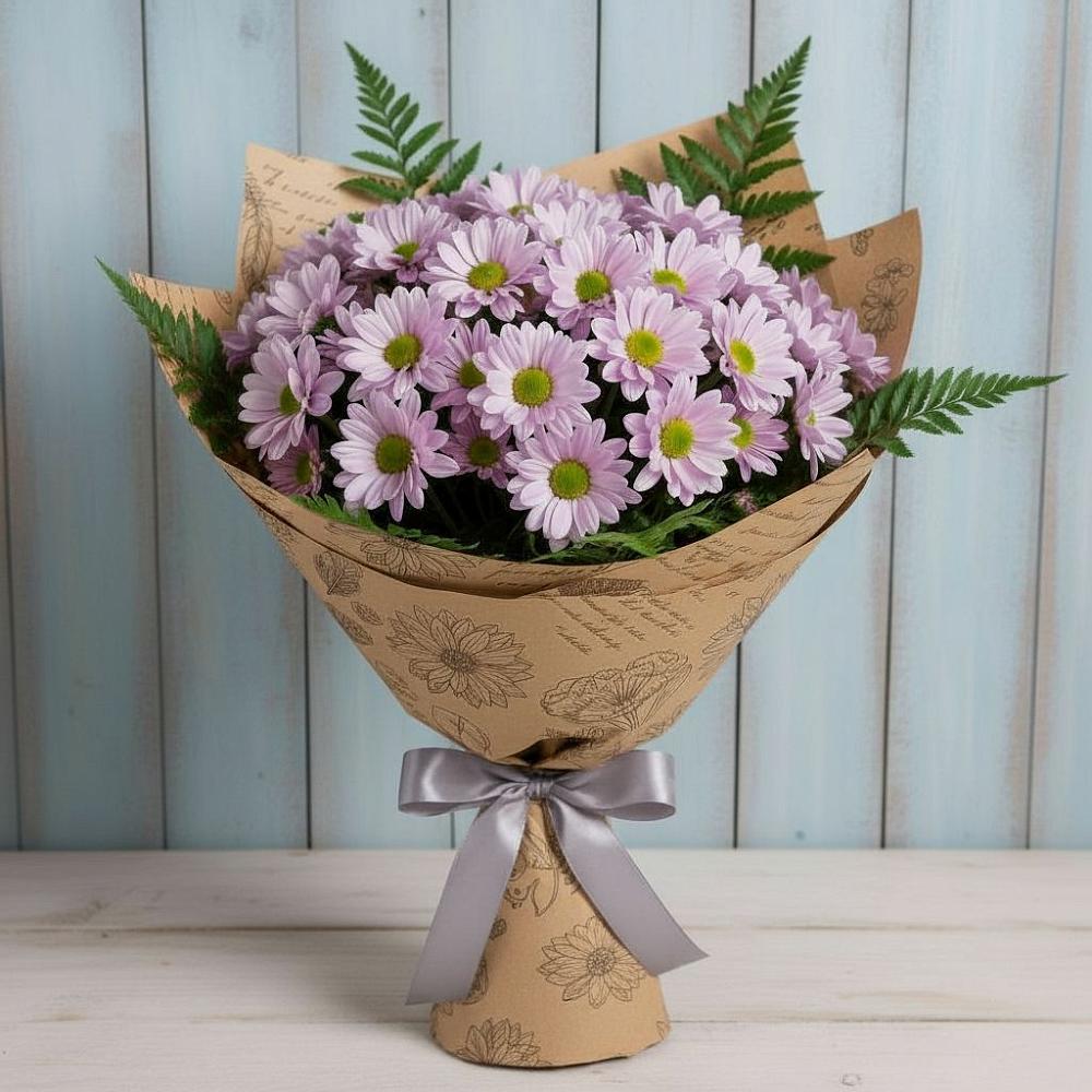 Букет цветов из: Хризантемы в Луковской