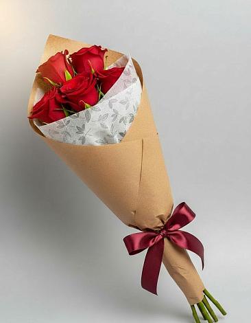 Букет цветов из: Розы в Луковской