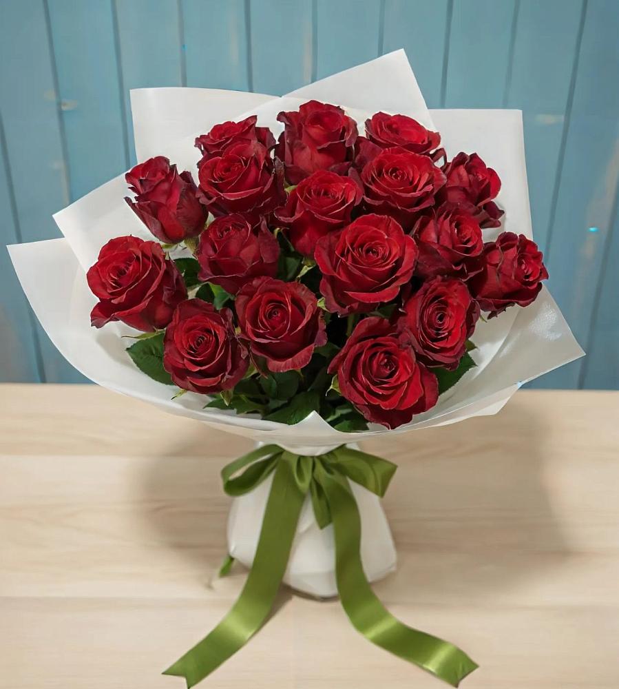 Букет Красные розы в Луковской