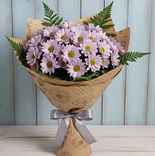 Букет цветов из:  Хризантемы в Луковской
