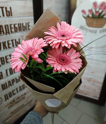 Букет цветов из: Герберы в Луковской