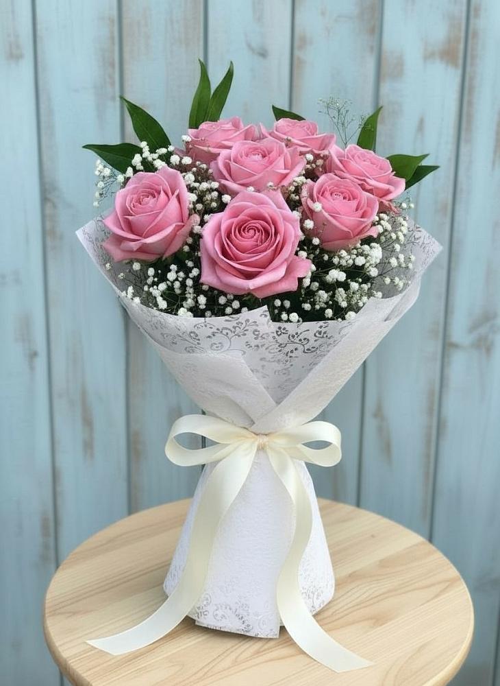 Букет цветов из: Розы в Луковской