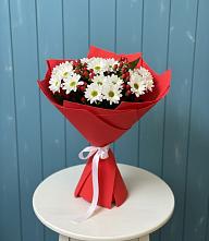Букет цветов из:  Хризантемы #REPLACE_PRED# Луковской