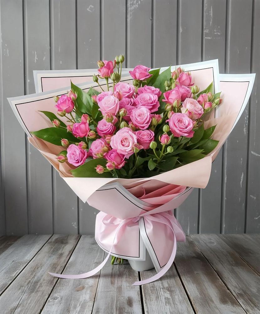 Букет Розовый кустик в Луковской