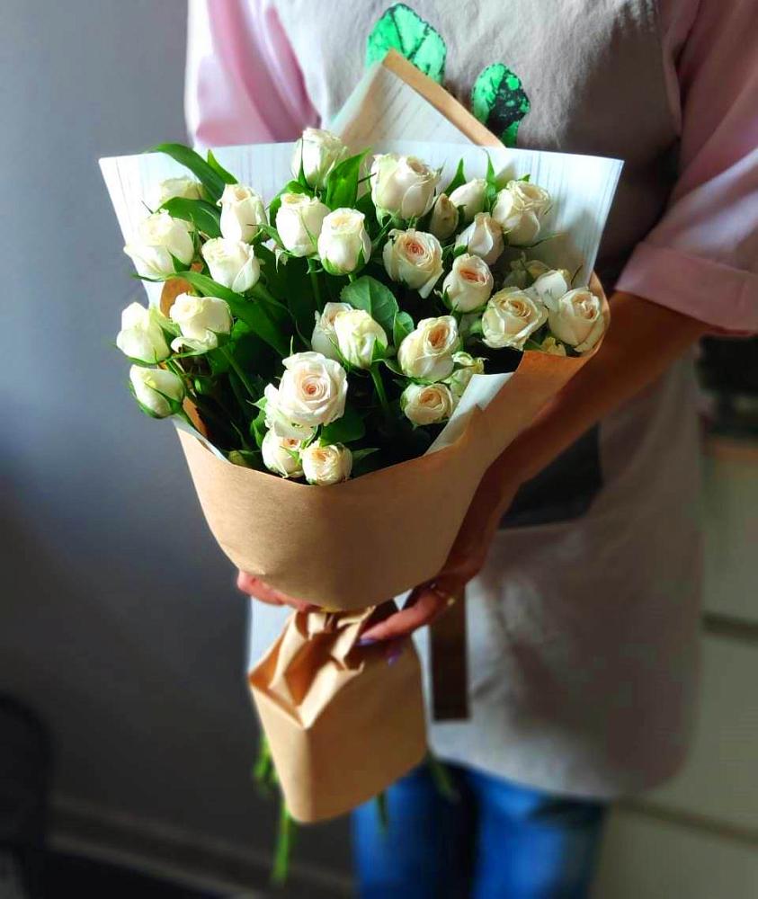 Букет цветов из: Розы в Луковской