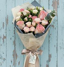 Букет цветов из:  Розы в Луковской