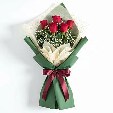 Букет цветов из:  Розы в Луковской